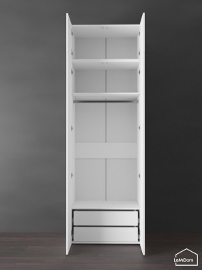 Шкаф с антресолью Linnea MHR-2POA-3 2450х800х510 (Белый-М 11.1.2) в Краснокамске - krasnokamsk.mebel24.online | фото 5