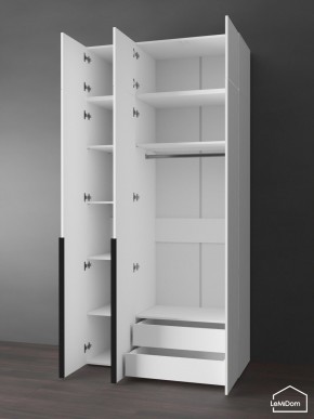 Шкаф с антресолью Linnea MHR-3A-2 2450х1200х510 (Белый-М 11.1.1) в Краснокамске - krasnokamsk.mebel24.online | фото 5