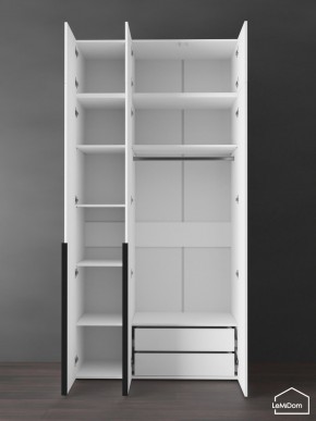 Шкаф с антресолью Linnea MHR-3A-2 2450х1200х510 (Белый-М 11.1.1) в Краснокамске - krasnokamsk.mebel24.online | фото 6