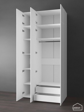 Шкаф с антресолью Linnea MHR-3POA-2 2450х1200х510 (Белый-М 11.1.1) в Краснокамске - krasnokamsk.mebel24.online | фото 5