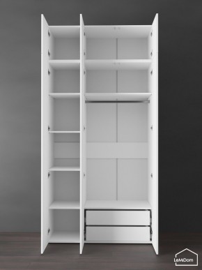 Шкаф с антресолью Linnea MHR-3POA-2 2450х1200х510 (Белый-М 11.1.2) в Краснокамске - krasnokamsk.mebel24.online | фото 6