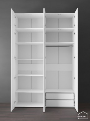 Шкаф с антресолью Linnea MHR-4POA-2 2450х1600х510 (Белый-М 11.1.1) в Краснокамске - krasnokamsk.mebel24.online | фото 5