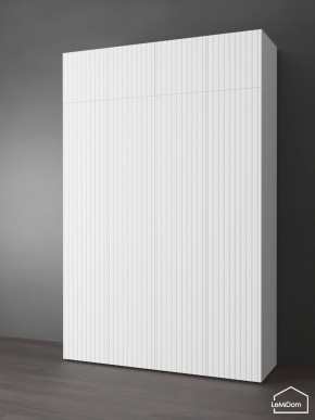 Шкаф с антресолью Linnea MHR-4POA-2 2450х1600х510 (Белый-М 11.1.2) в Краснокамске - krasnokamsk.mebel24.online | фото