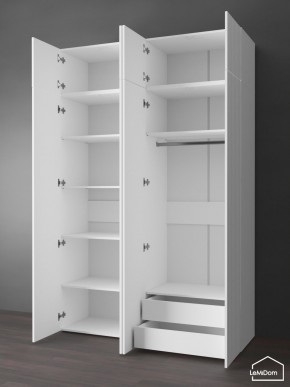 Шкаф с антресолью Linnea MHR-4POA-2 2450х1600х510 (Белый-М 11.1.2) в Краснокамске - krasnokamsk.mebel24.online | фото 6