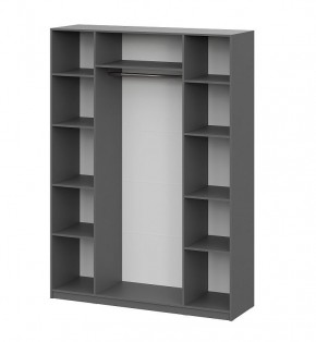 Шкаф ШК-5 (1600) Графит серый в Краснокамске - krasnokamsk.mebel24.online | фото 3