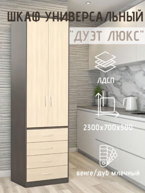 Шкаф универсальный Дуэт Люкс в Краснокамске - krasnokamsk.mebel24.online | фото 3