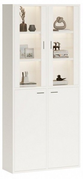 Шкаф-витрина Домино СУ(ш2в2)+2ФС+2ФГ в Краснокамске - krasnokamsk.mebel24.online | фото 2