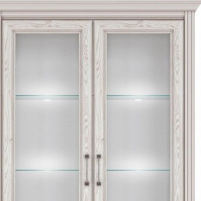 Шкаф-витрина Стилиус с подсветкой B169-REG2W2S в Краснокамске - krasnokamsk.mebel24.online | фото 2