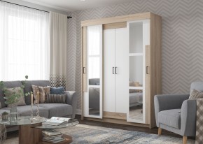 Спальный гарнитур VICTOR (модульный) Сонома-Белый в Краснокамске - krasnokamsk.mebel24.online | фото 14