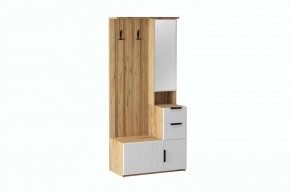 СТЕФАНИ-1 Прихожая (дуб крафт золотой/белый софт) в Краснокамске - krasnokamsk.mebel24.online | фото