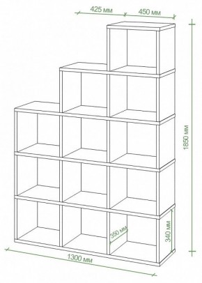 Стеллаж Бартоло СЛД 5 в Краснокамске - krasnokamsk.mebel24.online | фото 2