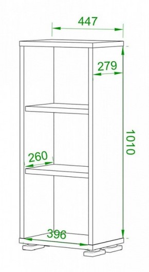 Стеллаж Домино нельсон ПУ-10-1 в Краснокамске - krasnokamsk.mebel24.online | фото 2