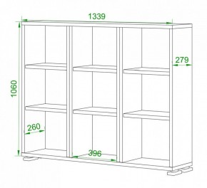 Стеллаж Домино ПУ-60-1 в Краснокамске - krasnokamsk.mebel24.online | фото 2