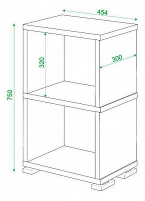 Стеллаж Домино СБ-15/2 в Краснокамске - krasnokamsk.mebel24.online | фото 2