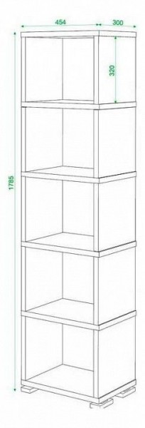 Стеллаж Домино СБ-15/5 в Краснокамске - krasnokamsk.mebel24.online | фото 3