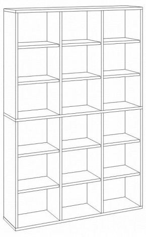 Стеллаж Домино СУ(ш3в2) в Краснокамске - krasnokamsk.mebel24.online | фото 2
