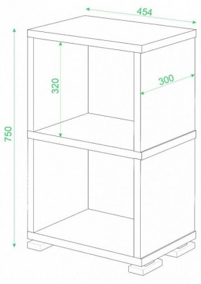 Стеллаж-колонка Домино СБ-15/2 в Краснокамске - krasnokamsk.mebel24.online | фото 2
