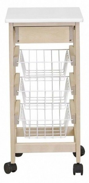 Стеллаж С ящиком и корзинами в Краснокамске - krasnokamsk.mebel24.online | фото 3
