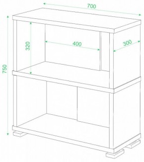 Стеллаж СБ-10/2 в Краснокамске - krasnokamsk.mebel24.online | фото 2