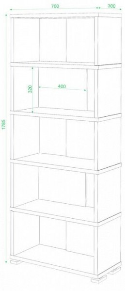 Стеллаж СБ-10/5 в Краснокамске - krasnokamsk.mebel24.online | фото 2