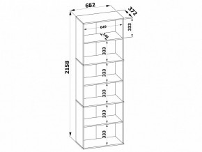 Стеллаж ШУ-30 в Краснокамске - krasnokamsk.mebel24.online | фото 3