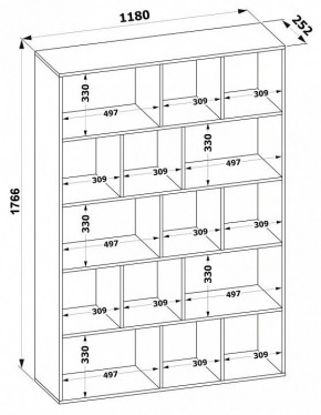 Стеллаж СТ-11 в Краснокамске - krasnokamsk.mebel24.online | фото 3