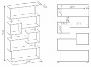 Стеллаж СТ-2 в Краснокамске - krasnokamsk.mebel24.online | фото 2