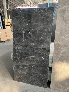 Стол ALES 180 BLACK GRAVE SOLID CERAMIC, керамика / бронзовый, ®DISAUR в Краснокамске - krasnokamsk.mebel24.online | фото 3