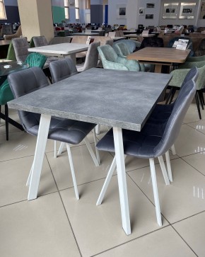 Стол BRICK M 140 Бетон Портленд/ Белый М-City в Краснокамске - krasnokamsk.mebel24.online | фото 3