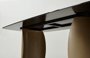 Стол BRONTE 220 KL-188 Контрастный мрамор матовый, итальянская керамика/ Шампань, ®DISAUR в Краснокамске - krasnokamsk.mebel24.online | фото 6