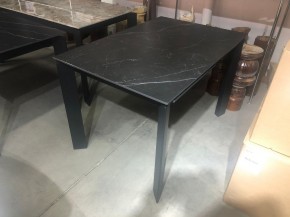 Стол CORNER 120 MATT BLACK MARBLE SOLID CERAMIC / BLACK, ®DISAUR в Краснокамске - krasnokamsk.mebel24.online | фото 10