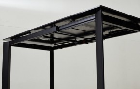 Стол CORNER 120 MATT BLACK MARBLE SOLID CERAMIC / BLACK, ®DISAUR в Краснокамске - krasnokamsk.mebel24.online | фото 2