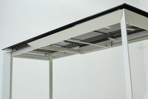 Стол CREMONA 160 KL-188 Контрастный мрамор / белый каркас, ®DISAUR в Краснокамске - krasnokamsk.mebel24.online | фото 9