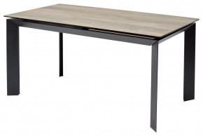 Стол CREMONA 180 KL-61 Под дерево, итальянская керамика / черный каркас, ®DISAUR в Краснокамске - krasnokamsk.mebel24.online | фото 5