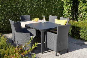 Стол Футура (Futura) графит в Краснокамске - krasnokamsk.mebel24.online | фото 2