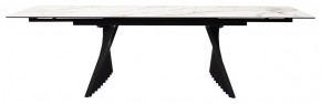 Стол IVAR 180 MARBLES KL-188 Контрастный мрамор, итальянская керамика, ®DISAUR в Краснокамске - krasnokamsk.mebel24.online | фото 2