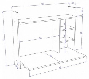 Стол компьютерный Cross СтТ4 в Краснокамске - krasnokamsk.mebel24.online | фото 4