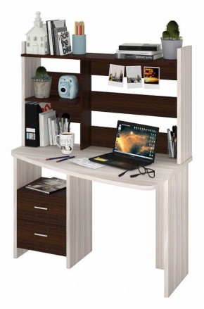 Стол компьютерный Домино Лайт СКЛ-Крл 120+НКЛ-120 в Краснокамске - krasnokamsk.mebel24.online | фото 2