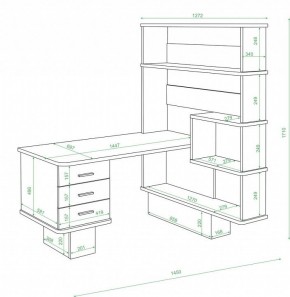 Стол компьютерный Домино СР-520 в Краснокамске - krasnokamsk.mebel24.online | фото 2