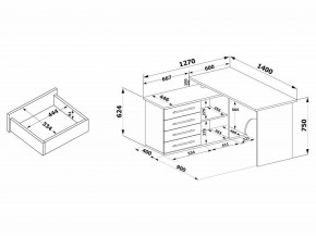 Стол компьютерный КСТ-109Л в Краснокамске - krasnokamsk.mebel24.online | фото 4