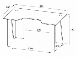 Стол компьютерный КСТ-18 в Краснокамске - krasnokamsk.mebel24.online | фото 3