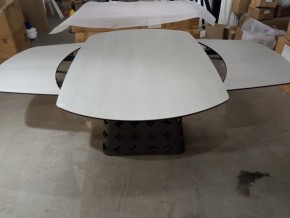Стол LORENS 150 TL-58 поворотная система раскладки, испанская керамика / Темно-серый, ®DISAUR в Краснокамске - krasnokamsk.mebel24.online | фото 2