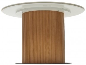 Стол MESA D120 цвет БЕЛЫЙ МРАМОР M326 / Каркас OAK, ®DISAUR в Краснокамске - krasnokamsk.mebel24.online | фото 8