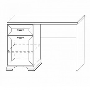 Стол письменный 1200 Сиена в Краснокамске - krasnokamsk.mebel24.online | фото 8