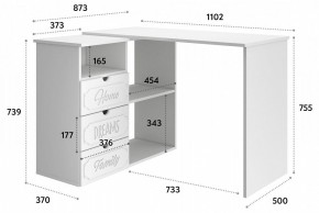 Стол письменный ДримСтар ДС-5 в Краснокамске - krasnokamsk.mebel24.online | фото 7