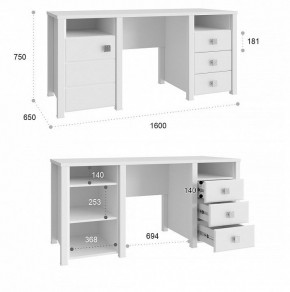 Стол письменный Изабель ИЗ-41К в Краснокамске - krasnokamsk.mebel24.online | фото 5