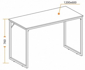 Стол письменный WD-08 в Краснокамске - krasnokamsk.mebel24.online | фото 6