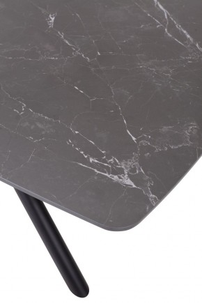 Стол RIVOLI 140 MATT BLACK MARBLE SOLID CERAMIC / BLACK, ®DISAUR в Краснокамске - krasnokamsk.mebel24.online | фото 10