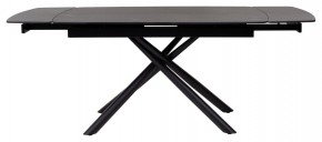 Стол RIVOLI 140 MATT BLACK MARBLE SOLID CERAMIC / BLACK, ®DISAUR в Краснокамске - krasnokamsk.mebel24.online | фото 2