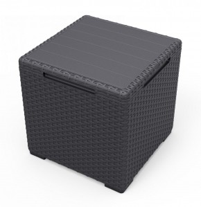 Стол с функцией хранения Виго (Vigo storage box) графит в Краснокамске - krasnokamsk.mebel24.online | фото 2